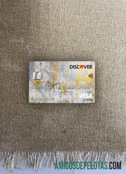 EUA Discover Bank Visa Classic Card Photolook Front baixar para verificação